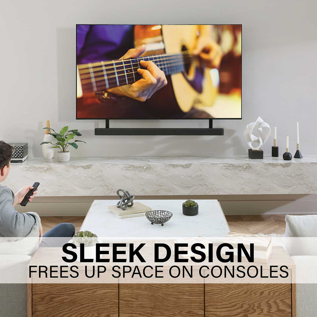 Sanus Height-Adjustable TV Soundbar Mount for Sony BRAVIA Theater Bar 8 and 9 in Black - WSBSBTV1-B2 - image 9