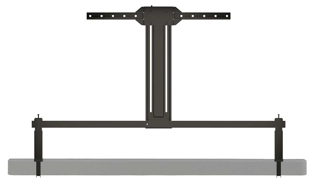 Sanus Height-Adjustable TV Soundbar Mount for Sony BRAVIA Theater Bar 8 and 9 in Black - WSBSBTV1-B2 - image 3
