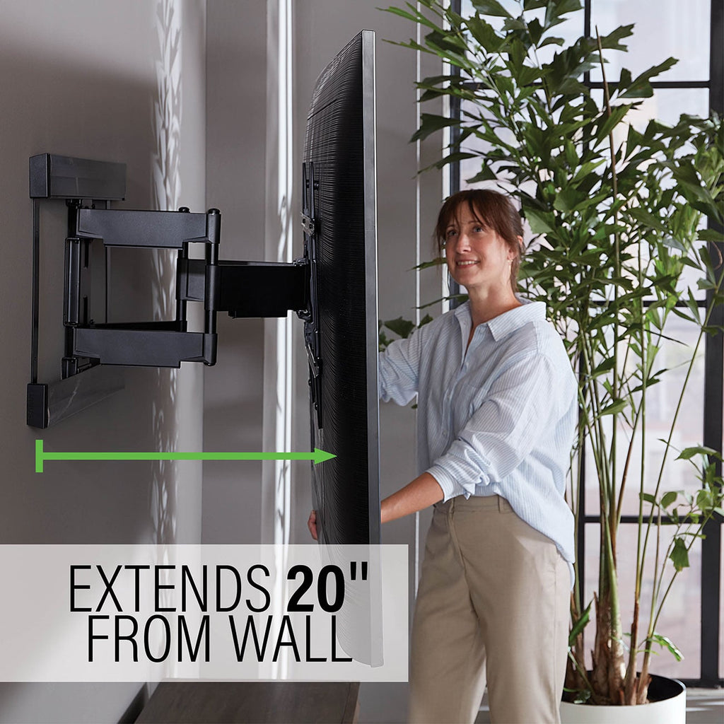 Sanus Super Slim Full-Motion TV Mount for Most 40" - 90" TVs - VLFS820-B2 - image 4