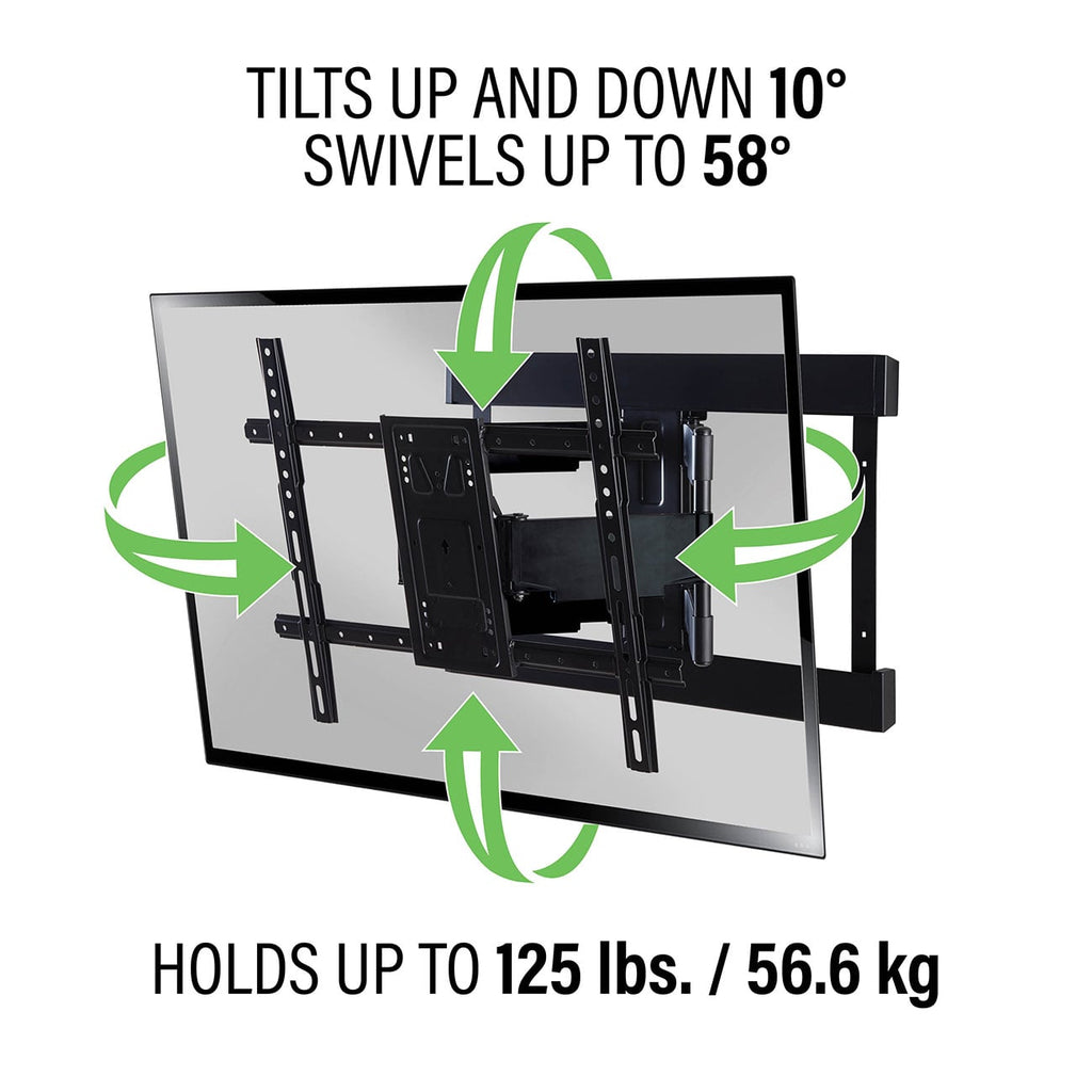Sanus Super Slim Full-Motion TV Mount for Most 40" - 90" TVs - VLFS820-B2 - image 6