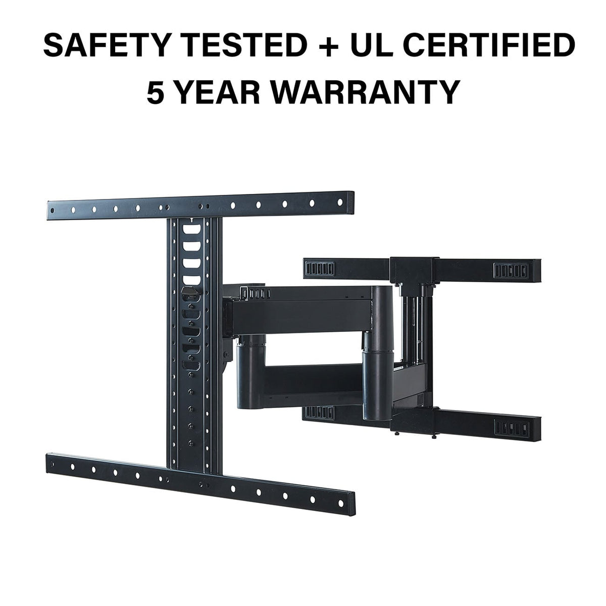 Sanus Full-Motion Wall Mount for 42" - 89" TVs - ALF325-B1 - image 9