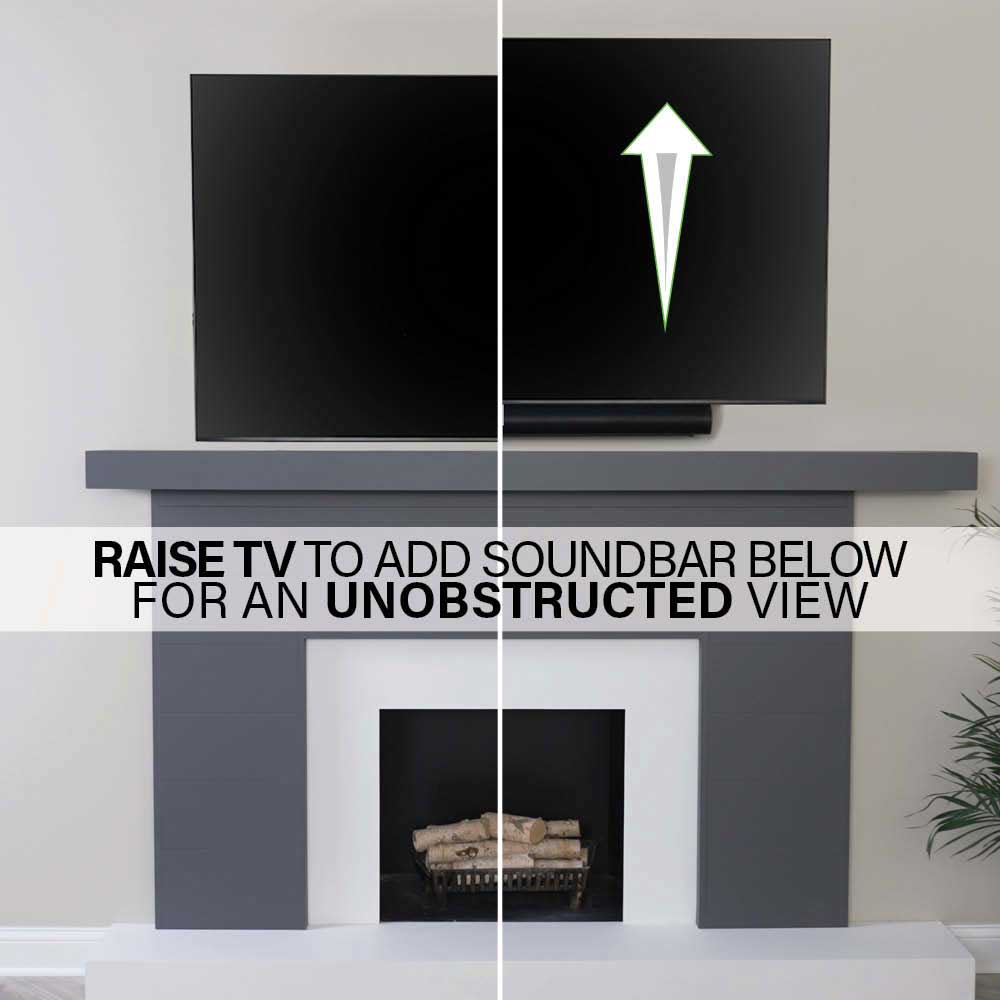 Sanus Advanced Full-Motion 4D + Shift TV Wall Mount for TV's 32"-65" - VMF822-B2 - image 7