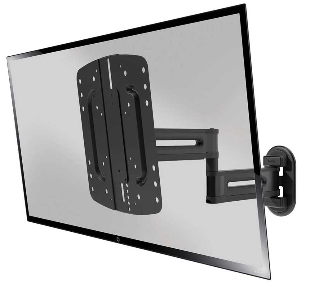 Sanus Advanced Full-Motion 4D + Shift TV Wall Mount for TV's 19"-43" - VSF817-B2 - image 2