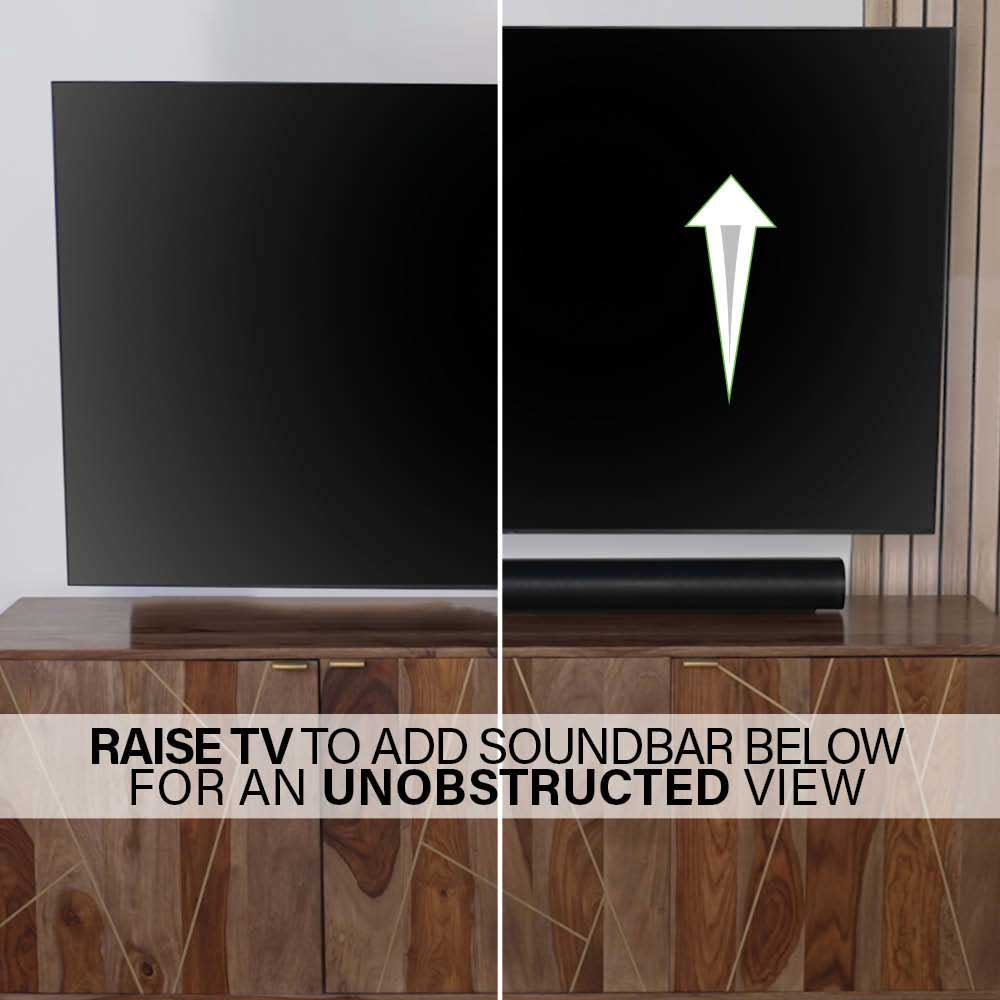 Sanus Advanced Full-Motion 4D + Shift TV Wall Mount for TV's 19"-43" - VSF817-B2 - image 7