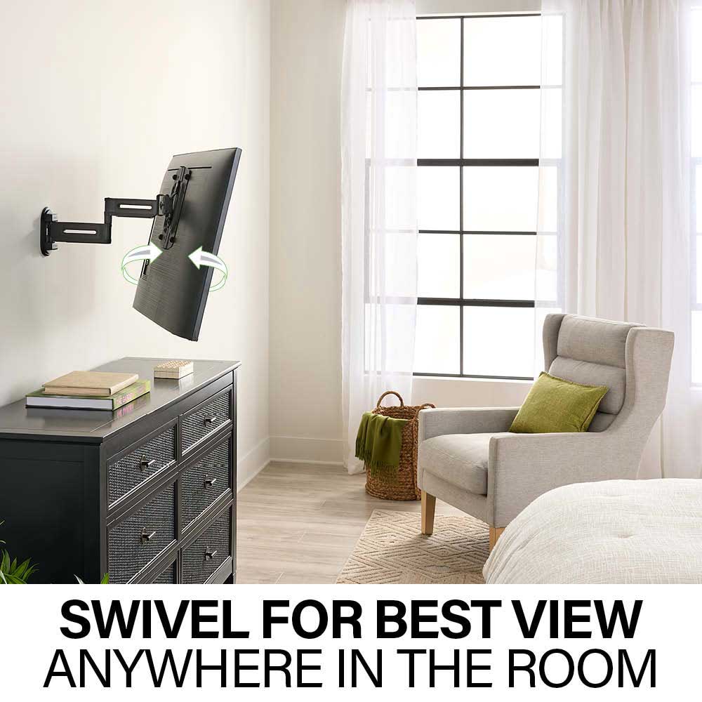 Sanus Advanced Full-Motion 4D + Shift TV Wall Mount for TV's 19"-43" - VSF817-B2 - image 6