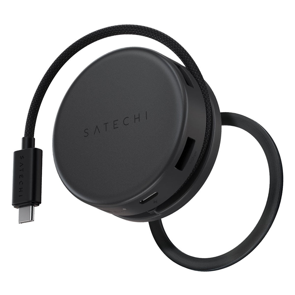 Satechi OnTheGo 7-in-1 Multiport Adapter in Black - ST-POTG7C - image 1