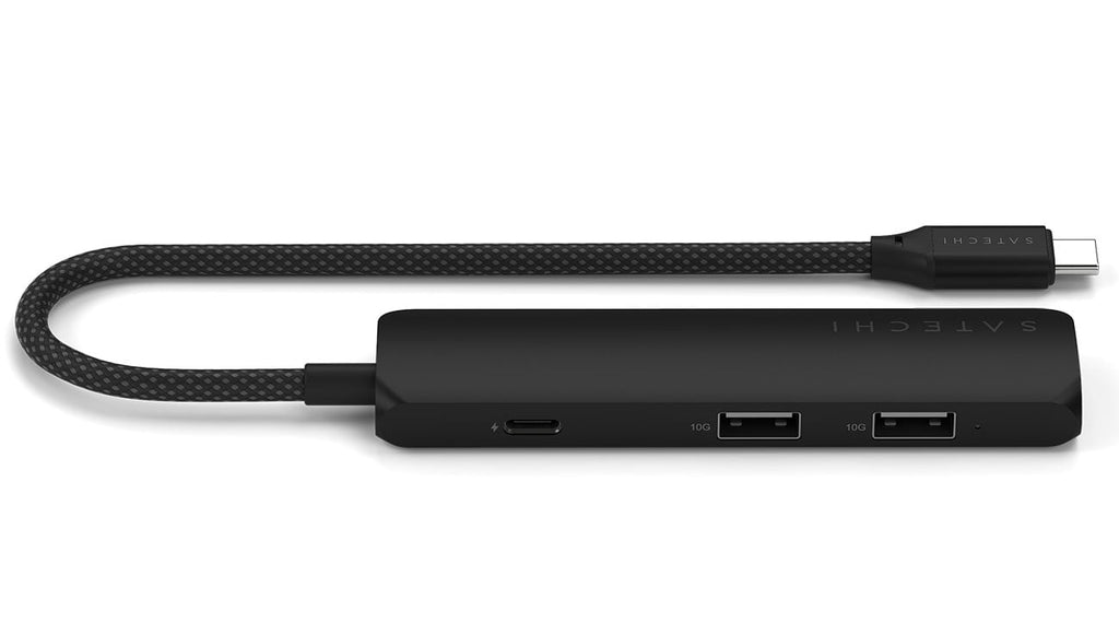 Satechi 4-in-1 Slim Multi-port Adapter 4K in Black - ST-P4SK - image 4