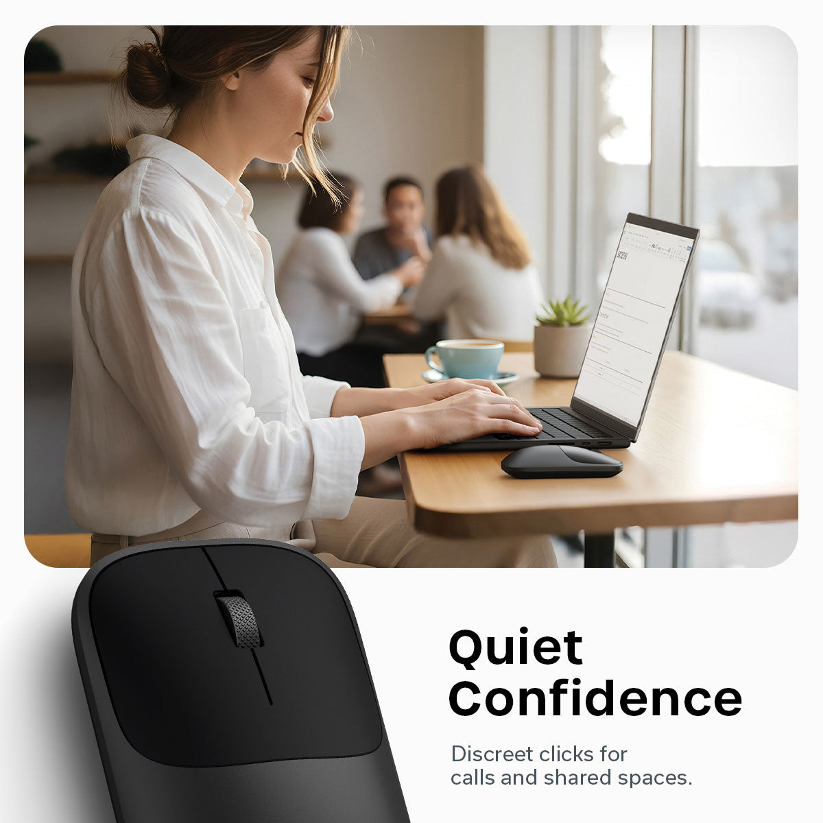 Satechi Slim EX Wireless Mouse in Space Black - ST-MEXC - image 10