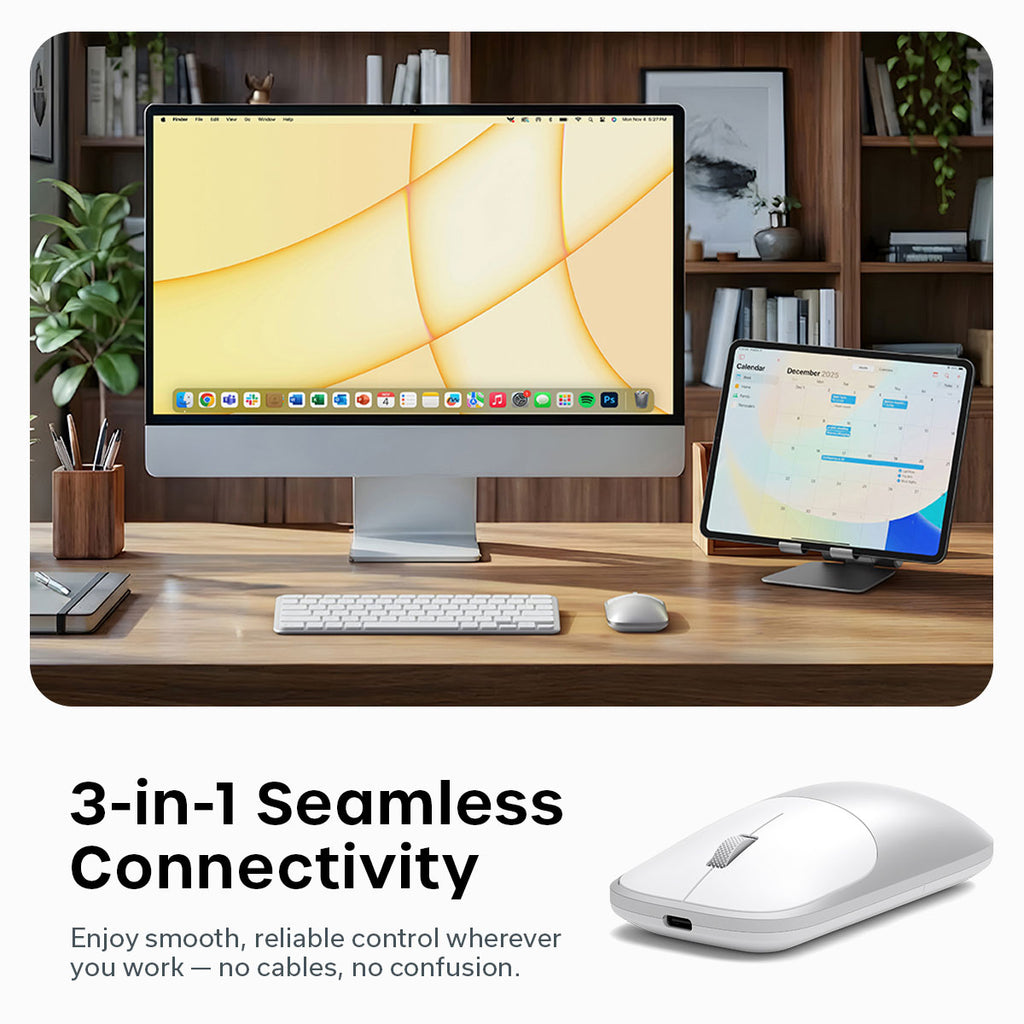 Satechi Slim EX Wireless Mouse in Silver - ST-MEXS - image 7