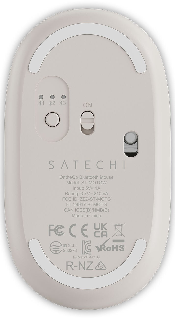 Satechi OntheGo Bluetooth Mouse in Sand - ST-MOTGW - image 5