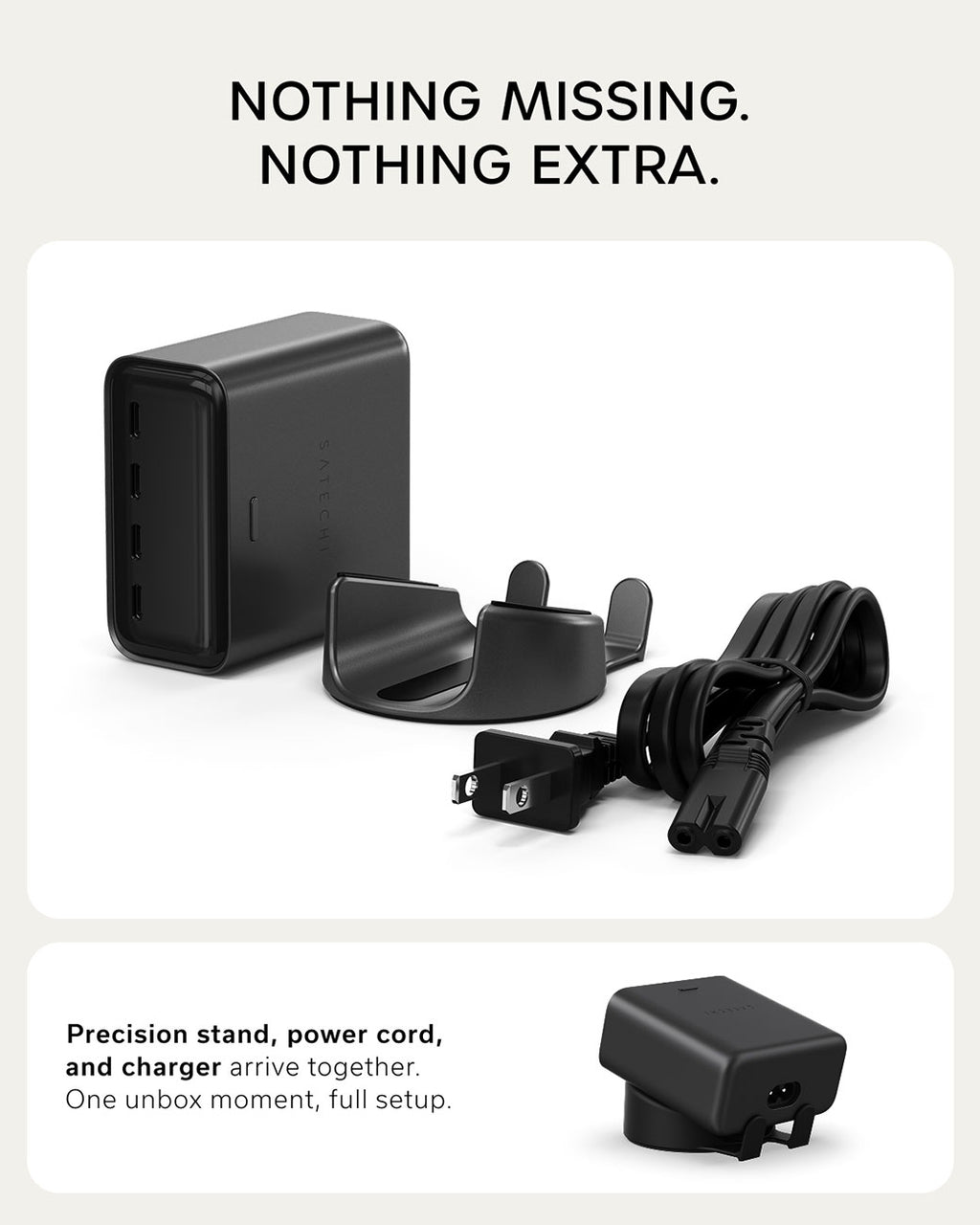 Satechi ChargeView 240W Desktop Charger in Black - ST-C6CV240C-US - image 10