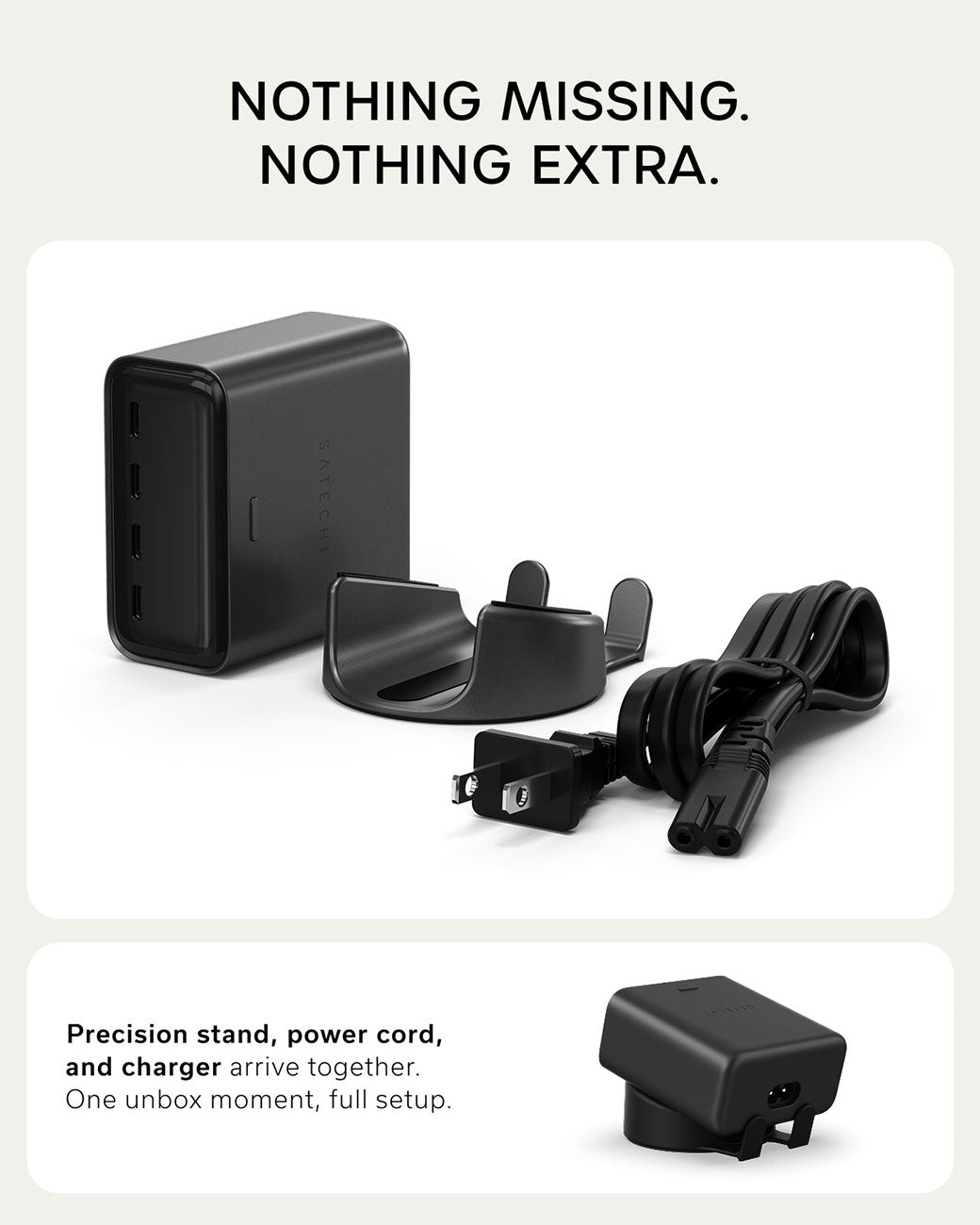 Satechi ChargeView 240W Desktop Charger in Black - ST-C6CV240C-US - image 10