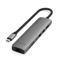 Satechi 7-in-1 USB-C Slim Multiport Adapter with Ethernet in Space Grey - ST-P7SM - image 1