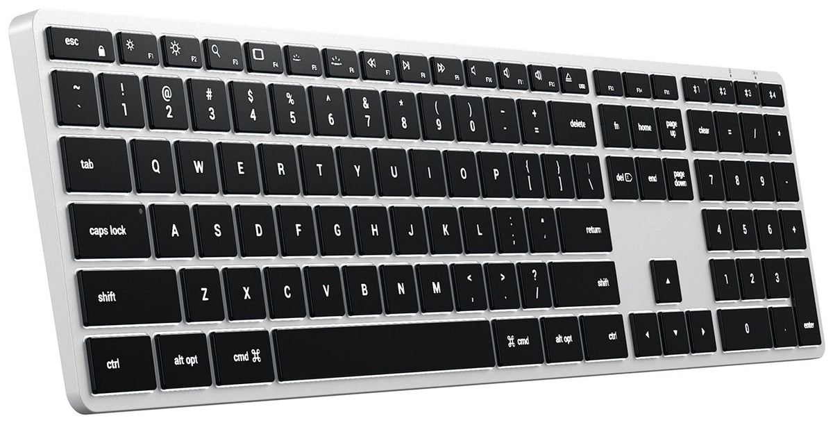 Satechi Slim X3 Keyboard Backlit Bluetooth Wireless in Silver - ST-BTSX3S - image 3