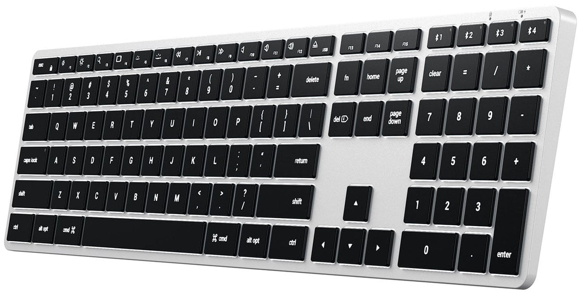 Satechi Slim X3 Keyboard Backlit Bluetooth Wireless in Silver - ST-BTSX3S - image 2