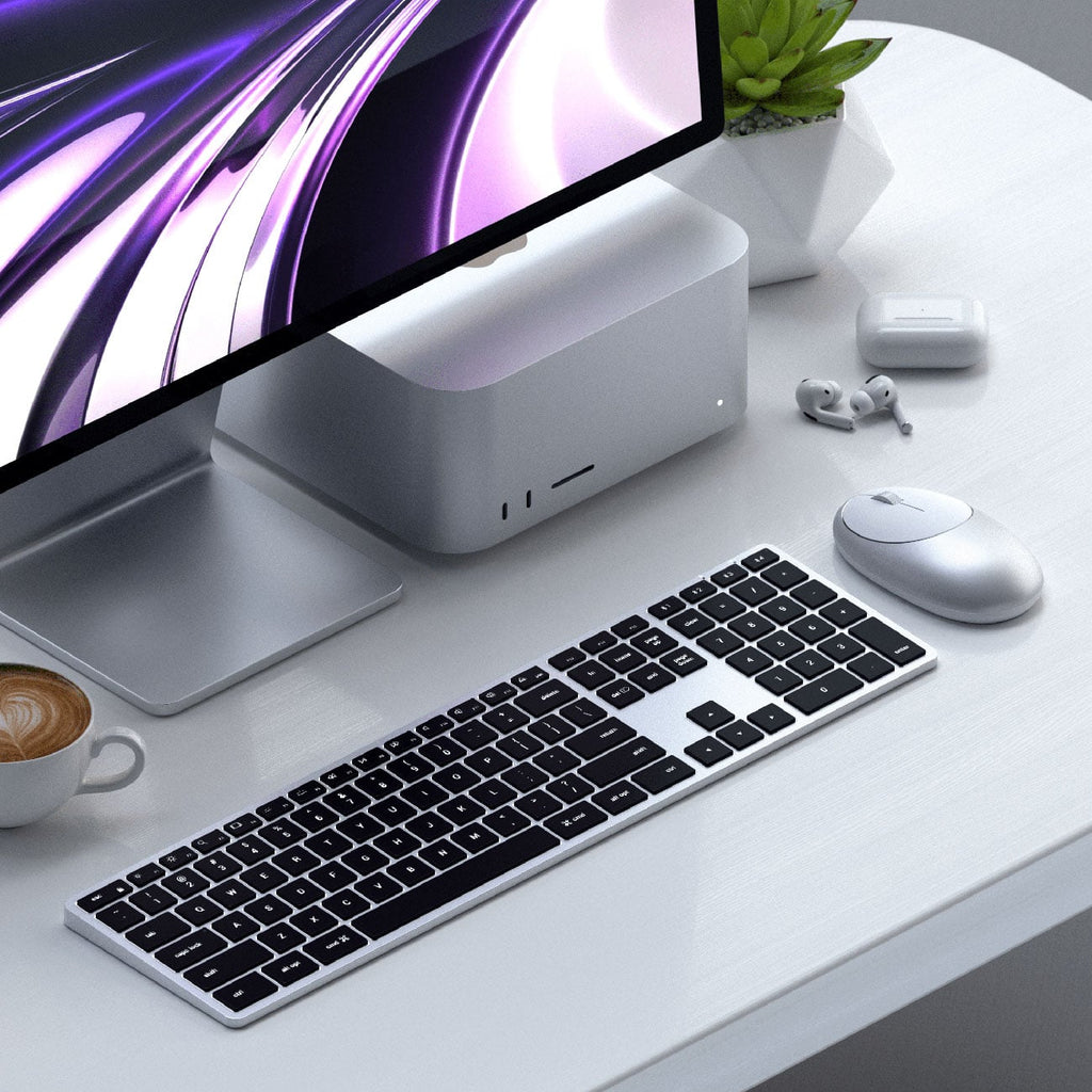Satechi Slim X3 Keyboard Backlit Bluetooth Wireless in Silver - ST-BTSX3S - image 6