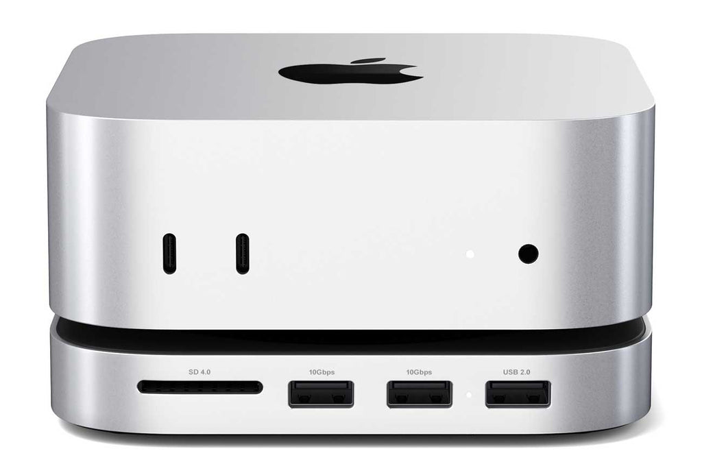 Satechi Mac Mini M4 Stand & Hub with SSD Enclosure - ST-GNMMES - image 3