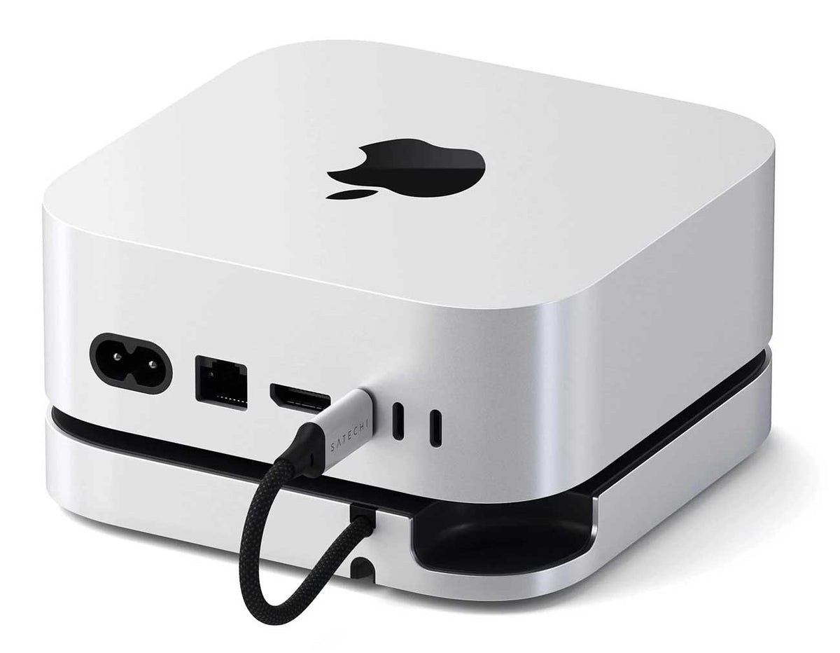 Satechi Mac Mini M4 Stand & Hub with SSD Enclosure - ST-GNMMES - image 4