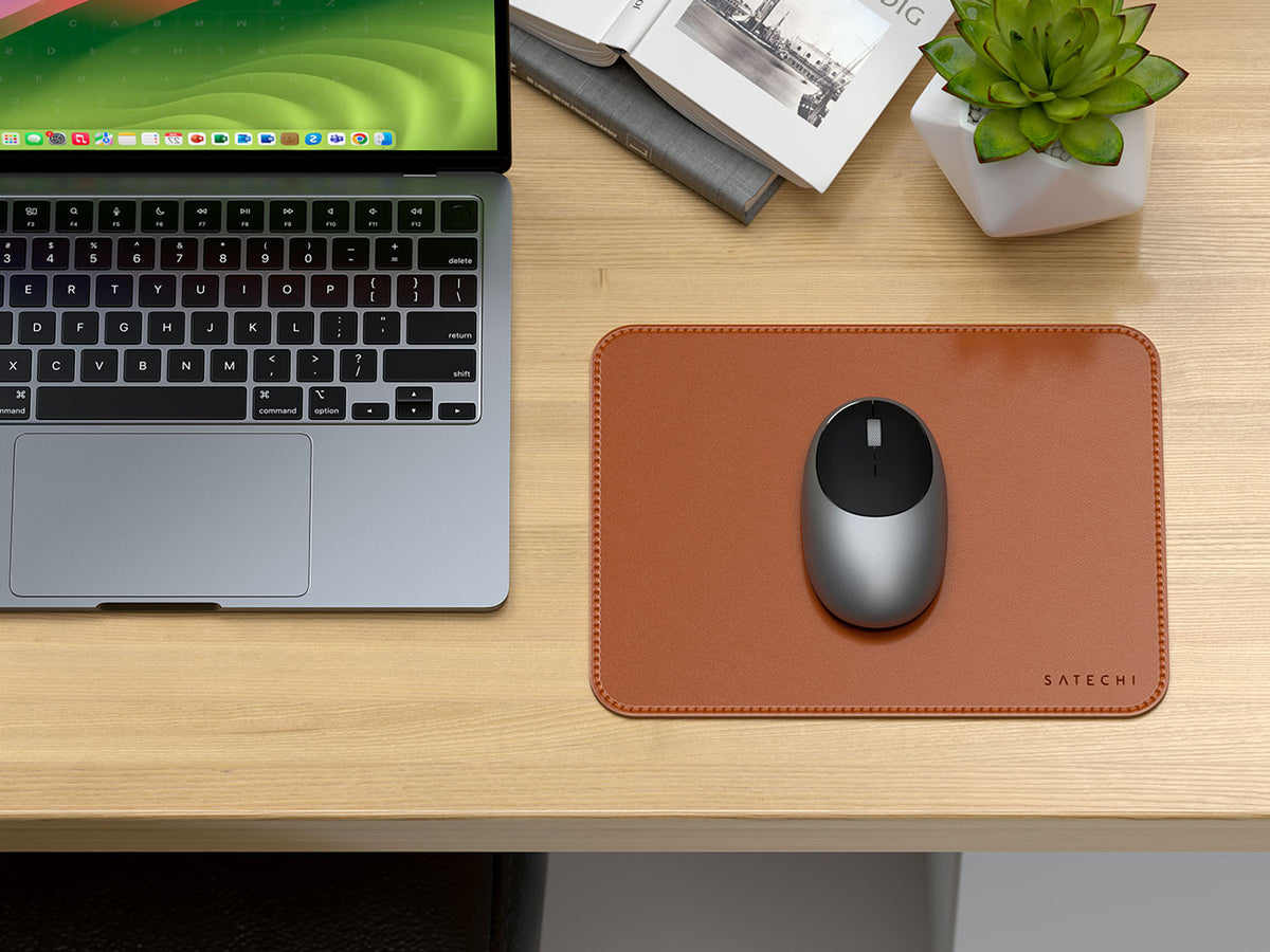 Satechi Vegan-Leather Premium Mouse Pad in Brown - ST-LMPN - image 6