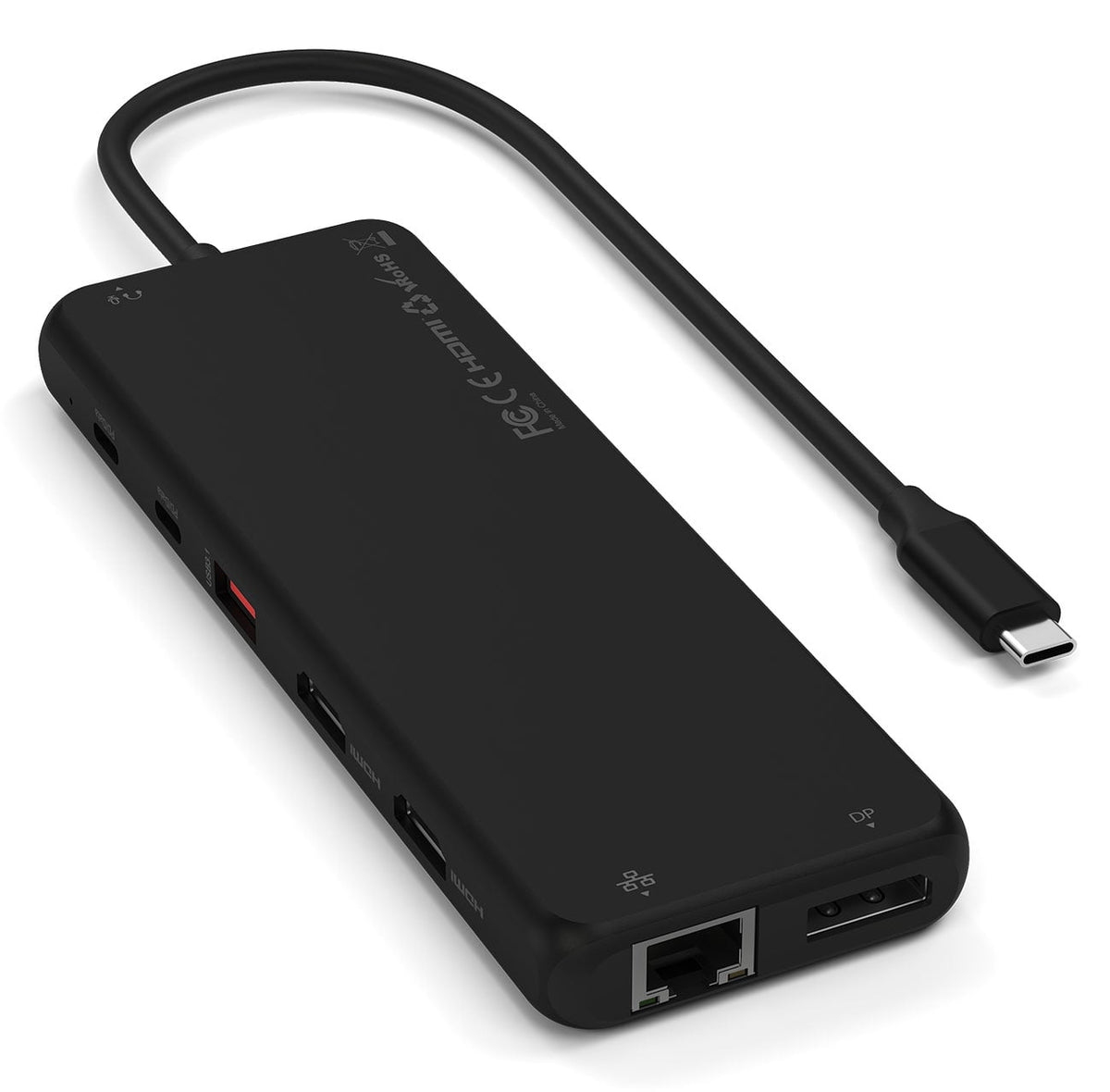 Satechi 13-in-1 USB-C Triple Display Multiport Adapter in Black - ST-P3D13K - image 3