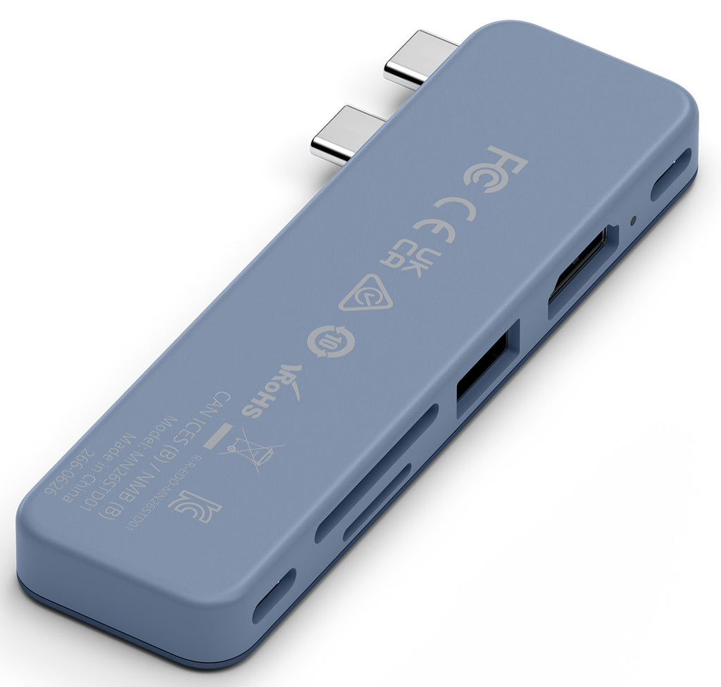 Satechi 6-in-1 USB-C Snap Hub in Indigo - ST-HUSNB - image 4