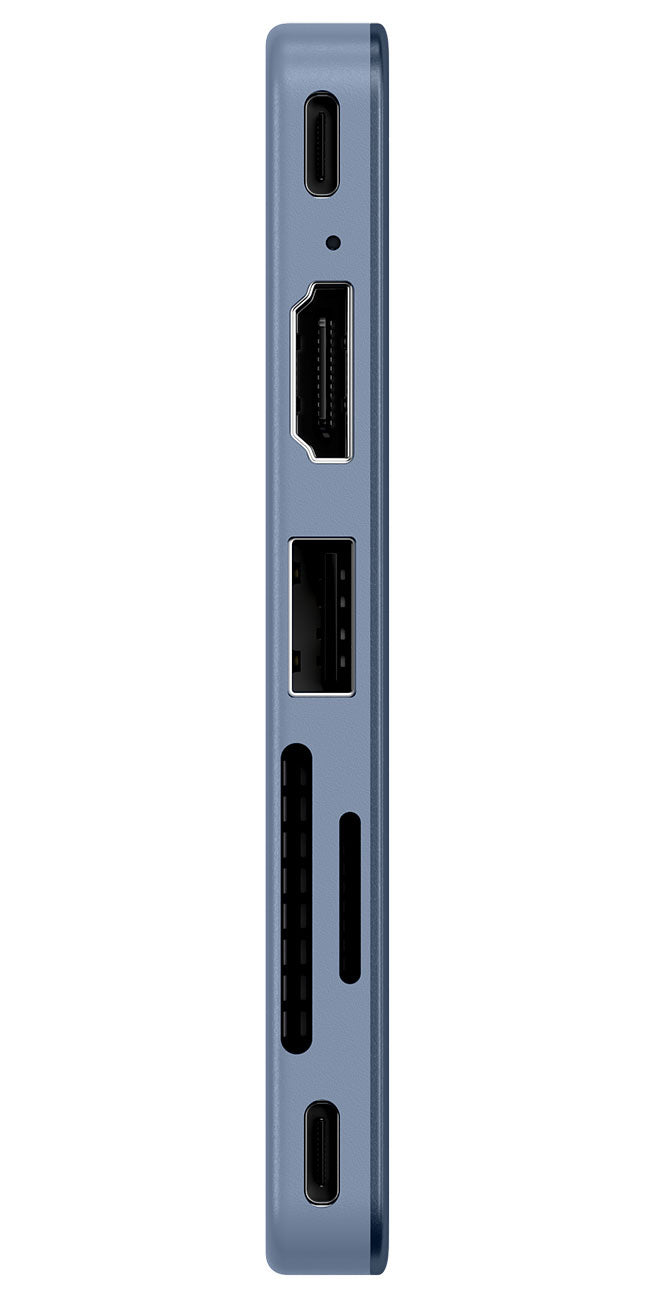 Satechi 6-in-1 USB-C Snap Hub in Indigo - ST-HUSNB - image 3