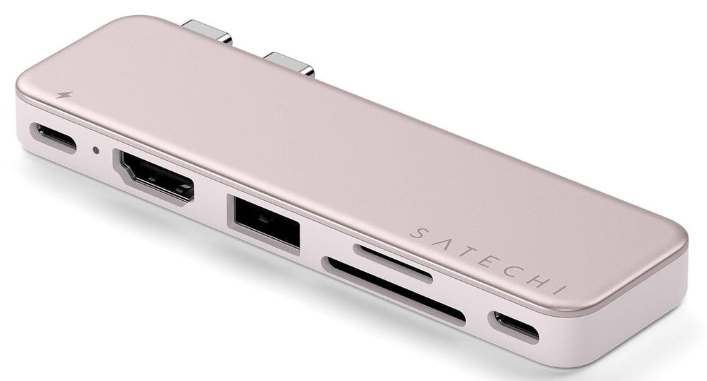 Satechi 6-in-1 USB-C Snap Hub in Blush - ST-HUSNP - image 1
