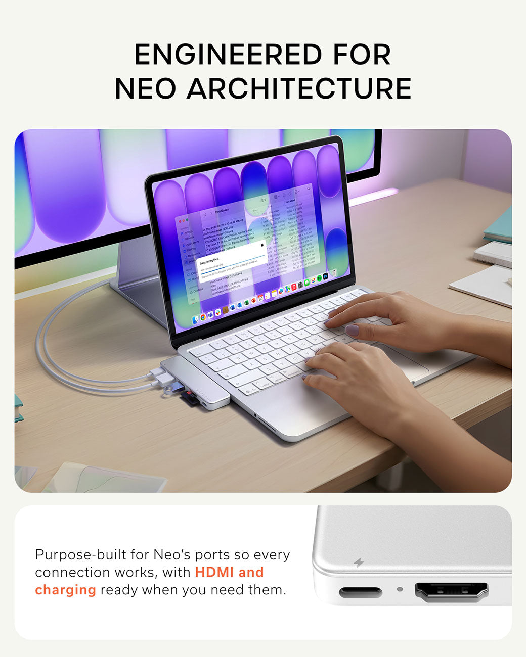 Satechi 6-in-1 USB-C Snap Hub in Silver - ST-HUSNS - image 8