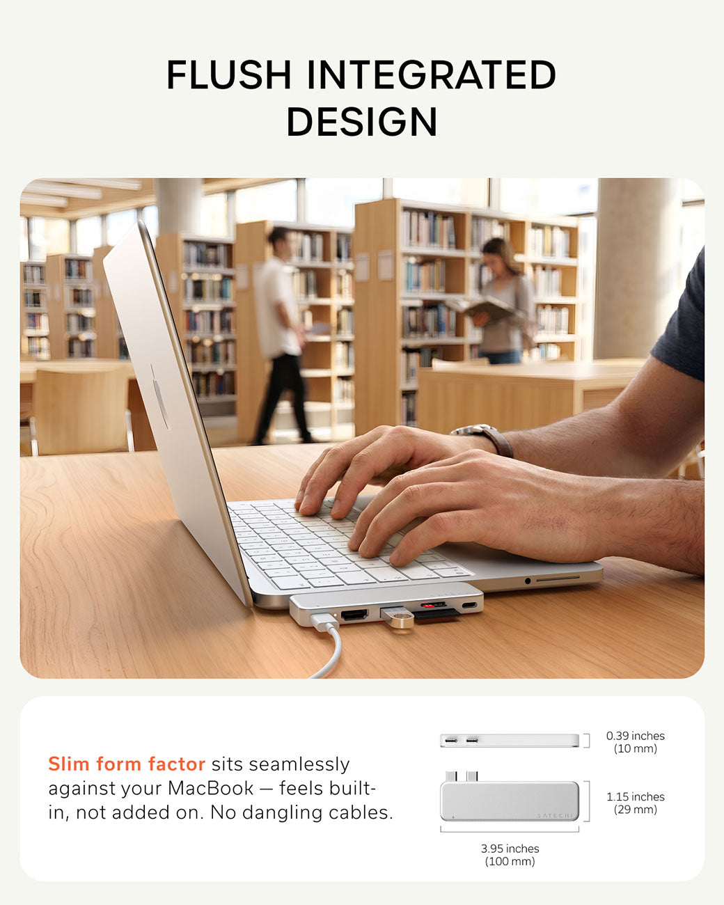 Satechi 6-in-1 USB-C Snap Hub in Silver - ST-HUSNS - image 9