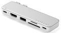 Satechi 6-in-1 USB-C Snap Hub in Silver - ST-HUSNS - image 1