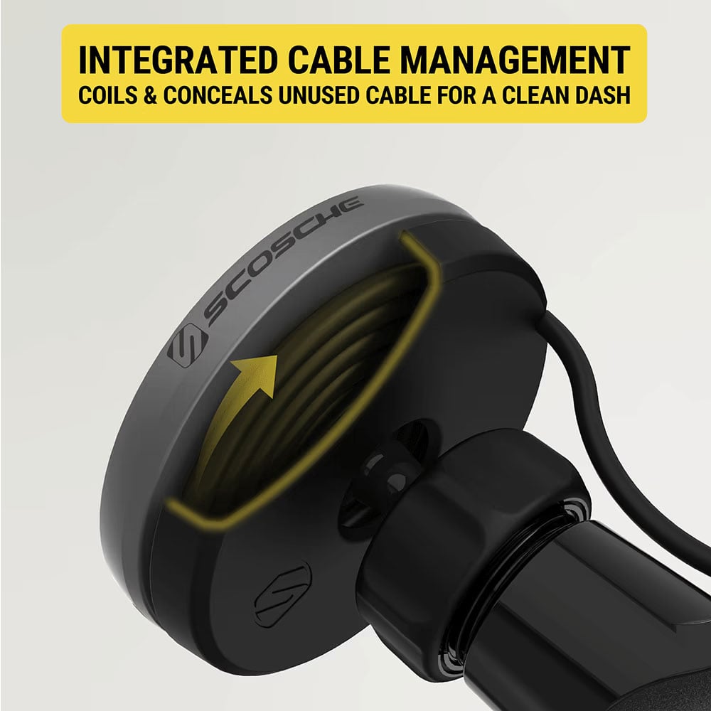 Scosche MagicMount Charge Elite 3-in-1 Phone Mount - MEQMRSRM-SP - image 3