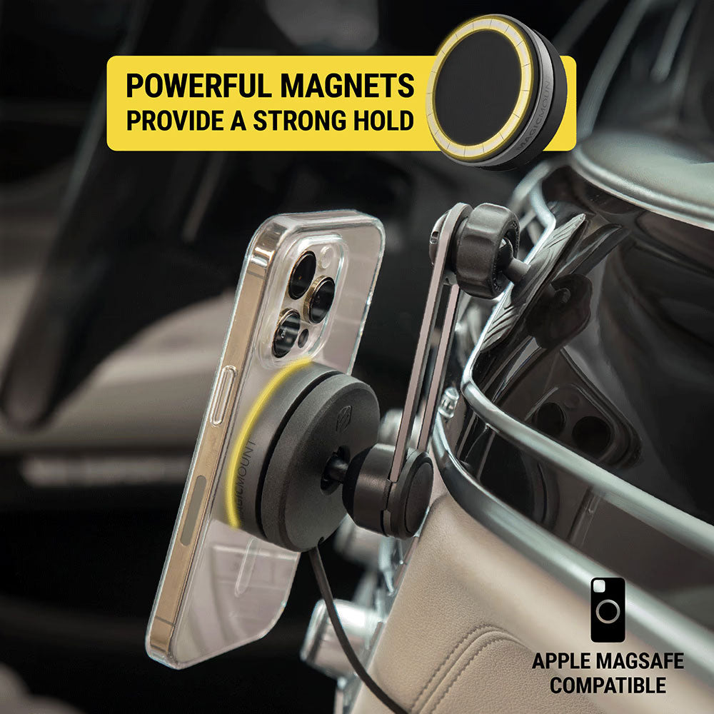 Scosche MagicMount Charge Elite 3-in-1 Phone Mount - MEQMRSRM-SP - image 5