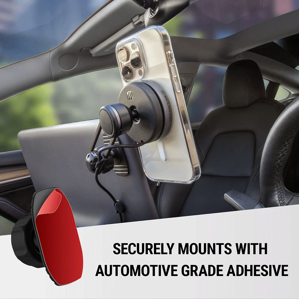 Scosche MagicMount Charge Elite 3-in-1 Phone Mount - MEQMRSRM-SP - image 7