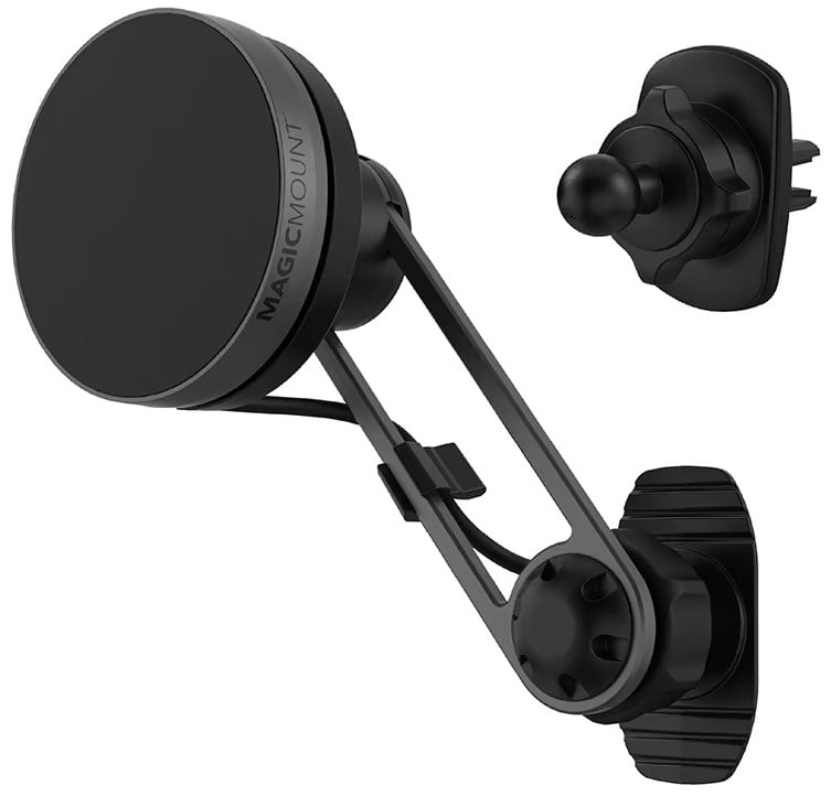 Scosche MagicMount Charge Elite 3-in-1 Phone Mount - MEQMRSRM-SP - image 1