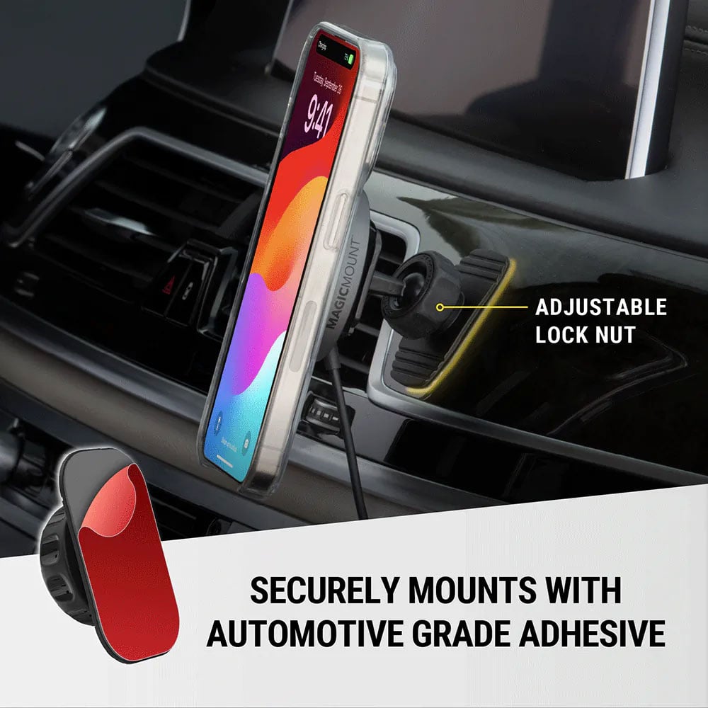 Scosche MagicMount Charge Pro Dash and Vent Phone Mount - MPQMRDV-SP - image 6