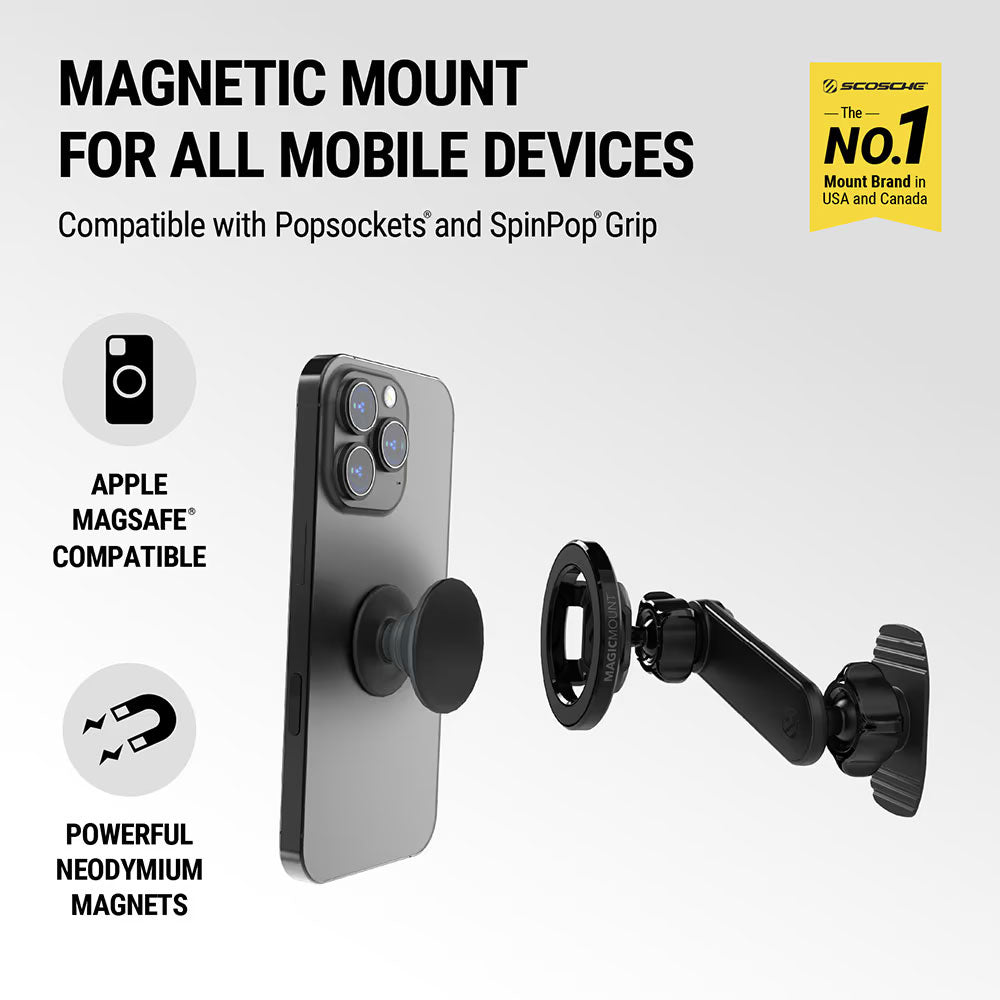 Scosche MagicMount MS 5-in-1 Phone Mount - SMS2ODVRSP - image 2