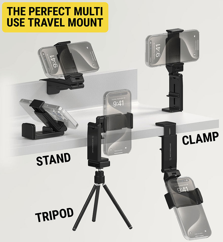 Scosche Travel Mount Folding Universal in Black - SUHTRVL-SP1 - image 2