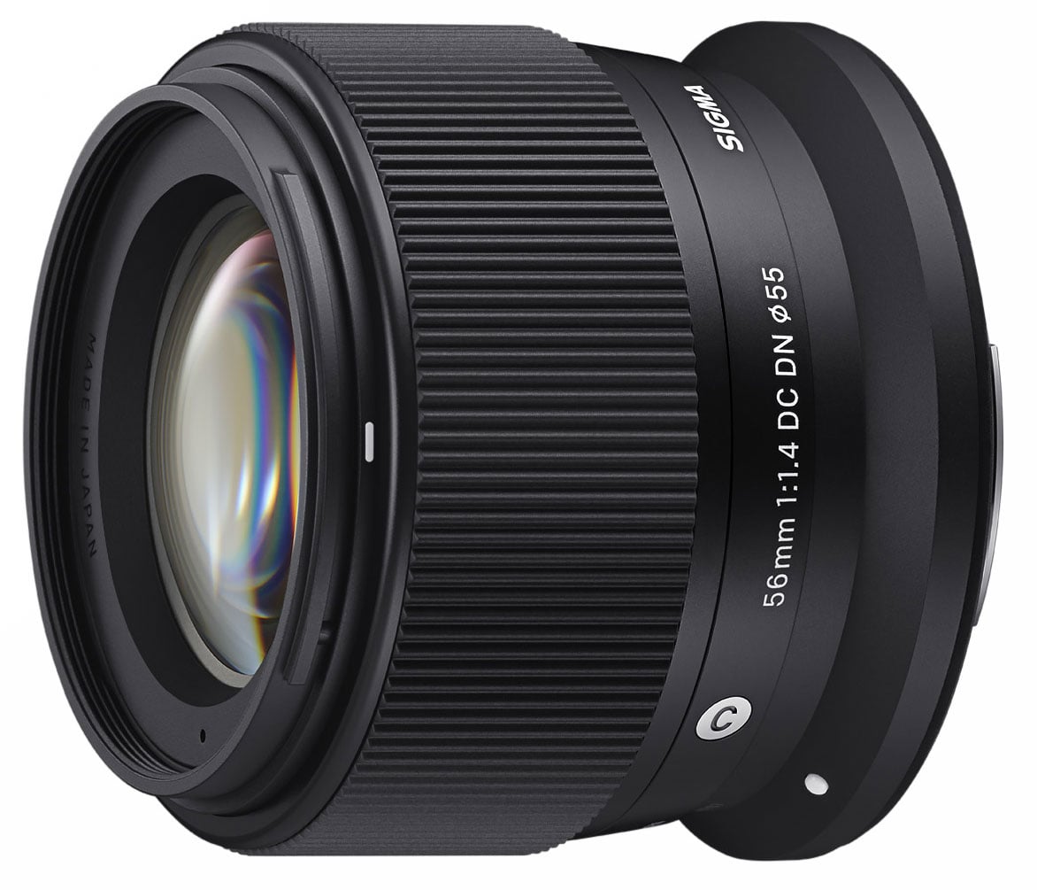 Sigma Camera Lens 56mm f/1.4 DC DN for Canon RF Mount in Black - 351972 - image 1