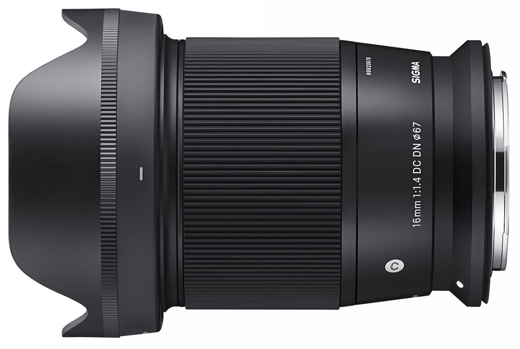 Sigma Camera Lens 16mm f/1.4 DC DN for Canon RF Mount in Black - 402972 - image 3