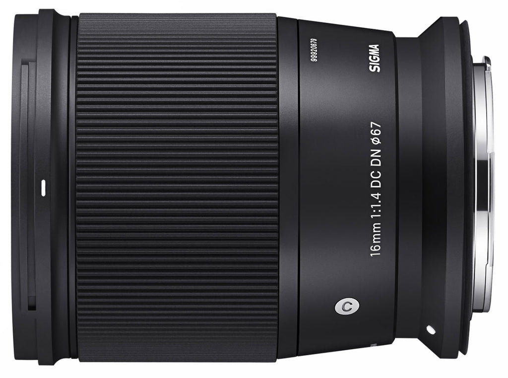 Sigma Camera Lens 16mm f/1.4 DC DN for Canon RF Mount in Black - 402972 - image 2