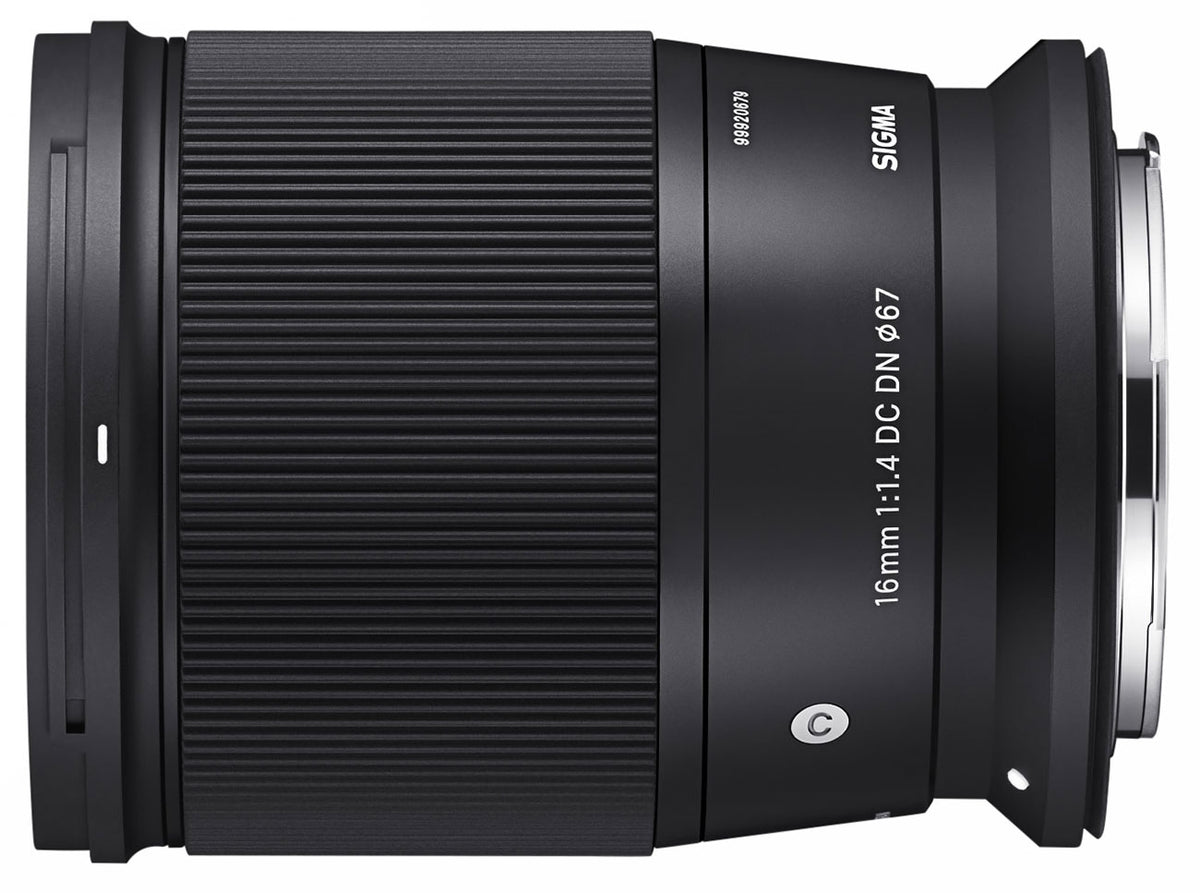 Sigma Camera Lens 16mm f/1.4 DC DN for Canon RF Mount in Black - 402972 - image 2