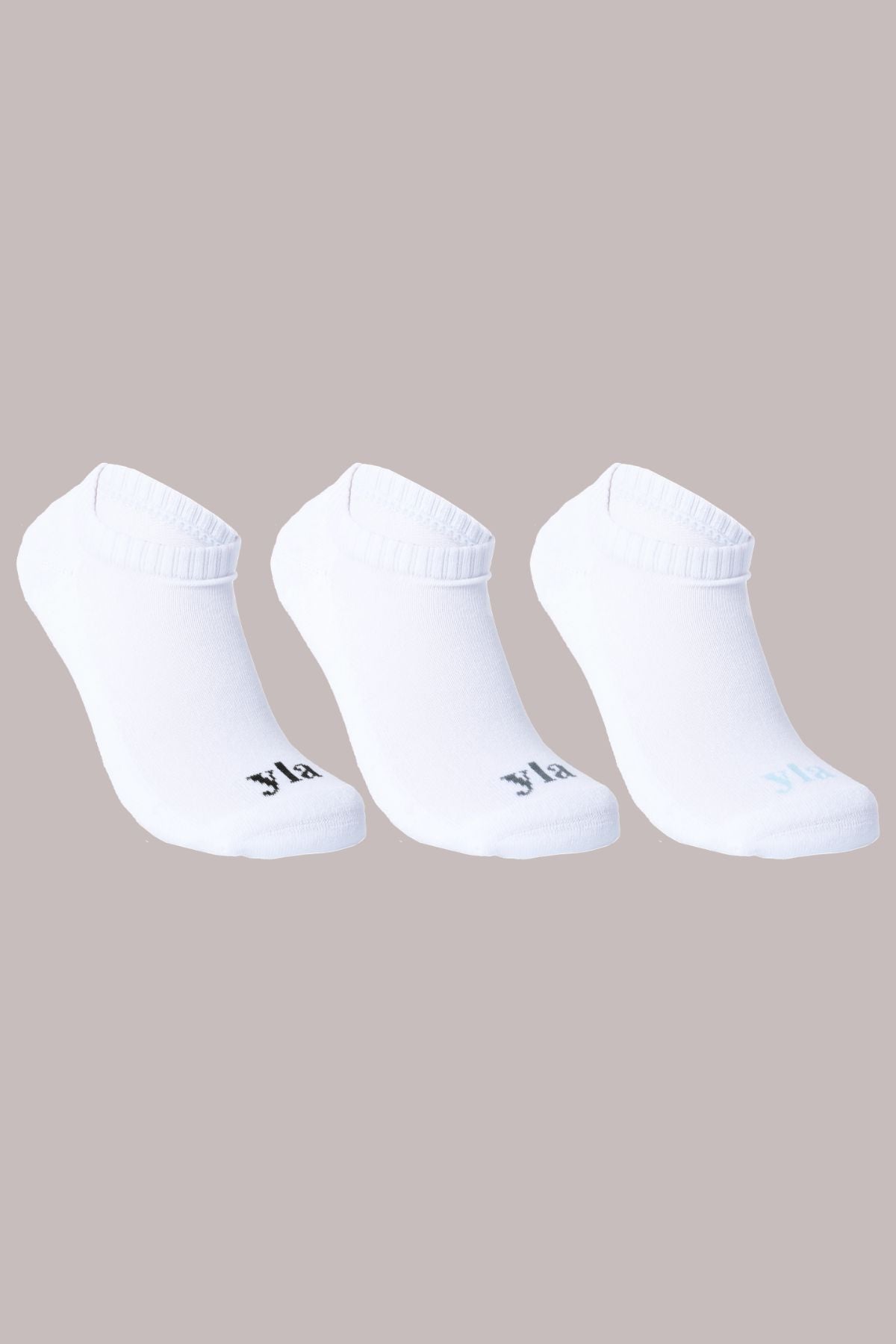 W635 Chaussettes mi-mollet classiques (Lot de 3)