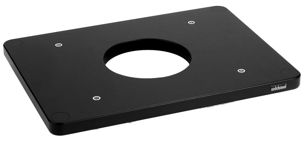 Solidsteel Black S5 Series 2 Shelf Audio Rack - S5-2BK - image 2
