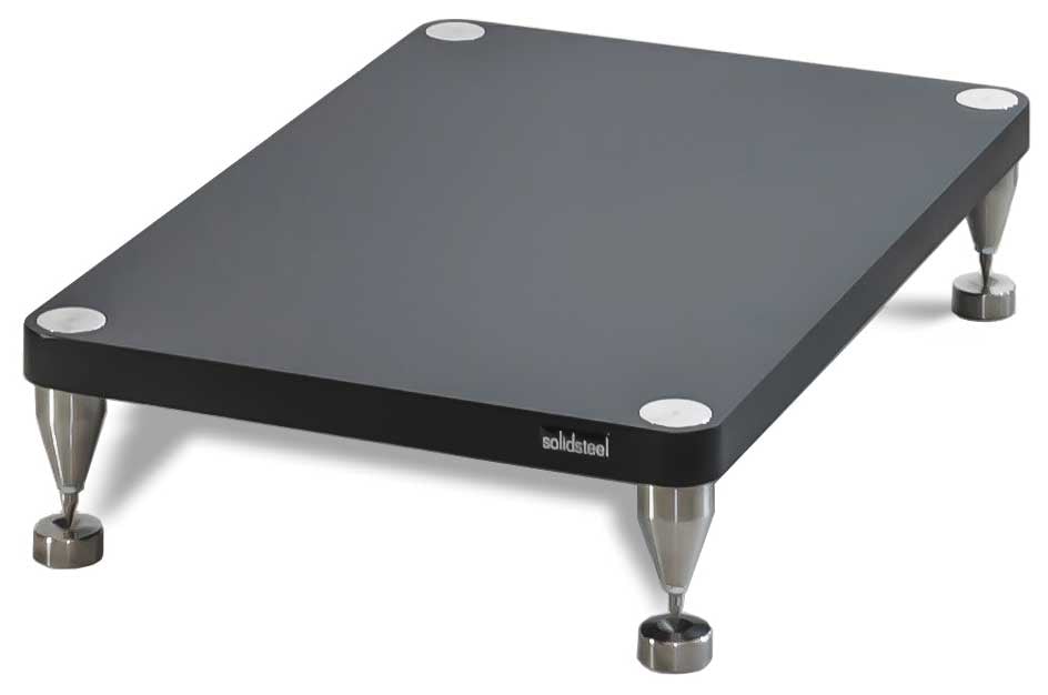 Solidsteel Flat Black High-End Power Amp Stand - HY-A - image 1