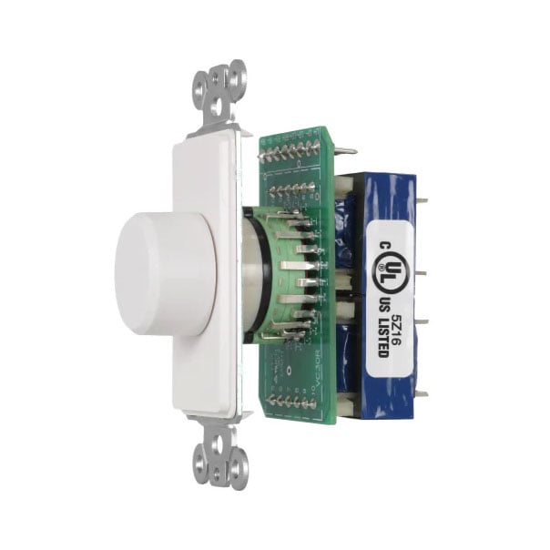 Sonance 30W Volume Control In-Wall Rotary in Decora White - 91497 - image 2