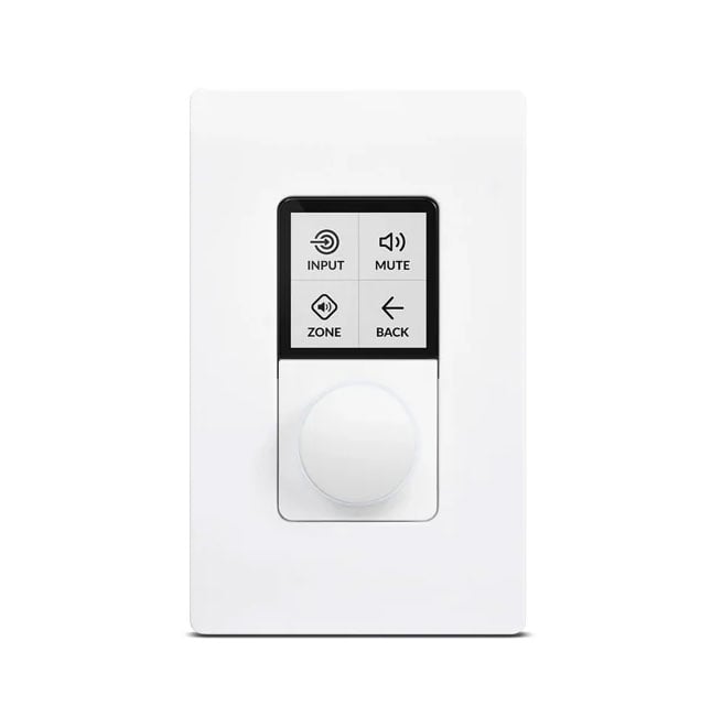 Blaze Wall-M Multi-Zone PoE-Powered Wall-Controller in White - BGM-888-037 - image 1