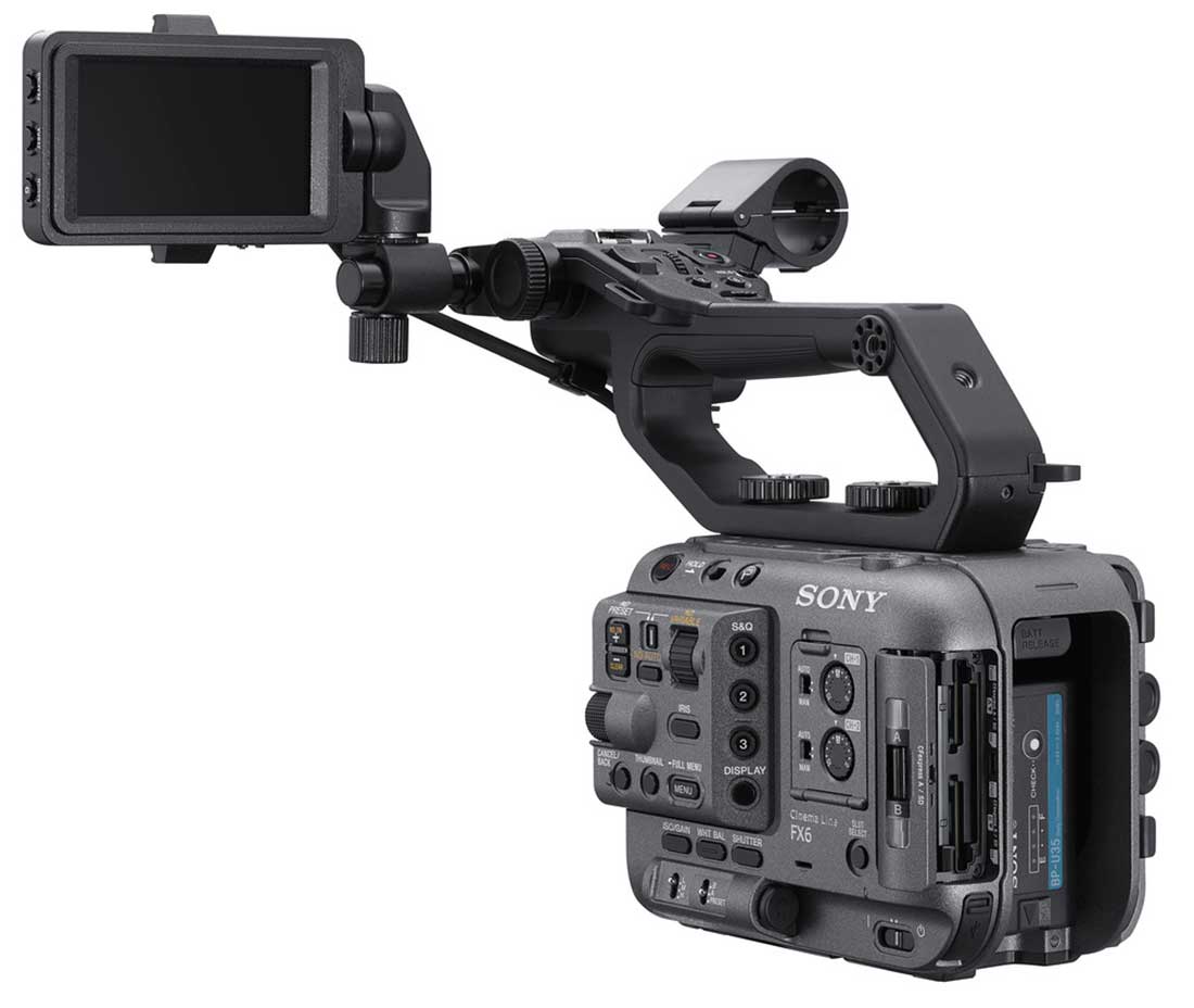 Sony FX6 Cinema Line Full-Frame Cinema Camera (Body Only) - ILME-FX6V - image 7