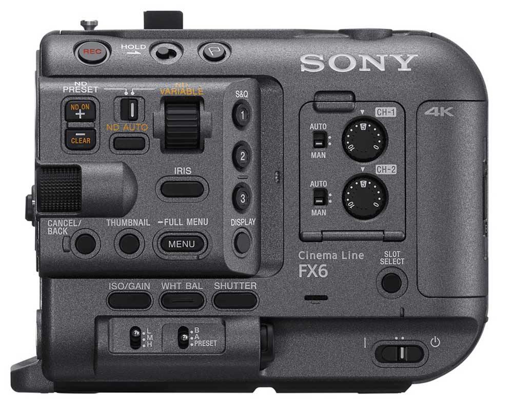 Sony FX6 Cinema Line Full-Frame Cinema Camera (Body Only) - ILME-FX6V - image 3