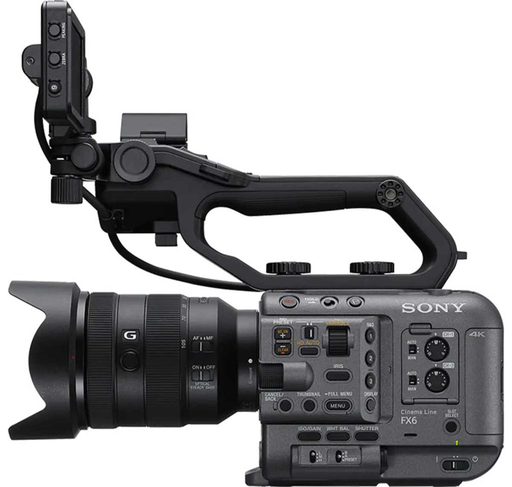 Sony FX6 Cinema Line Full-Frame Cinema Camera with FE 24-105mm F4 G OSS Lens - ILMEFX6VK - image 3
