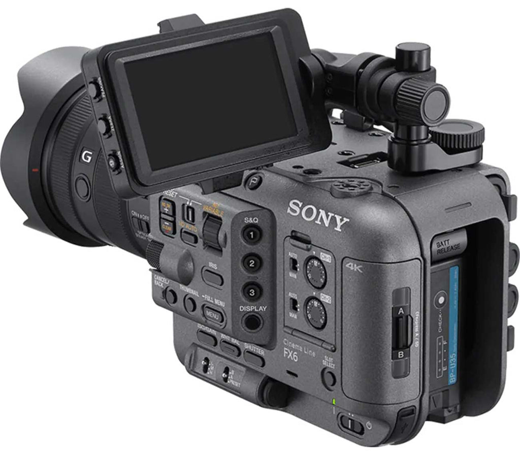 Sony FX6 Cinema Line Full-Frame Cinema Camera with FE 24-105mm F4 G OSS Lens - ILMEFX6VK - image 6
